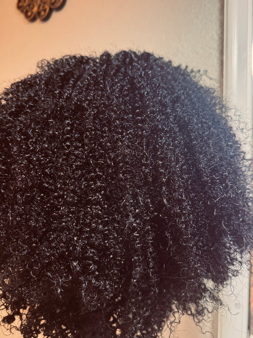 Kinky Curly Lace Wig – 14 Inch